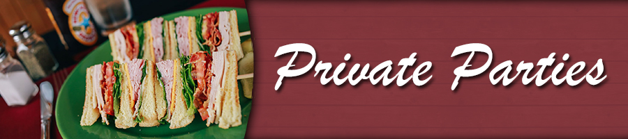 Private Parties Banner
